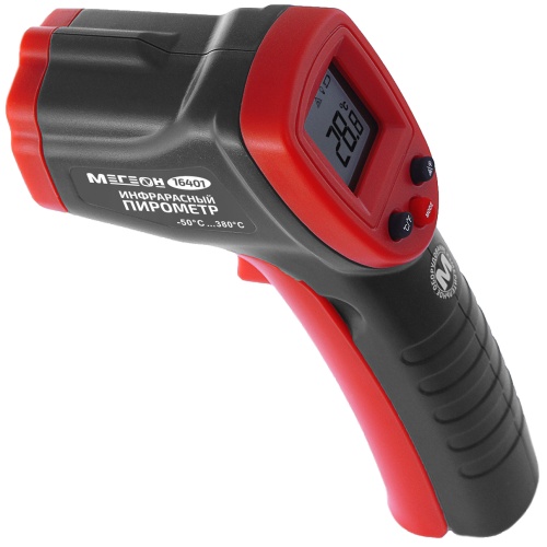 Бесконтактный термометр (пирометр) МЕГЕОН 16401 фотография  фото 4