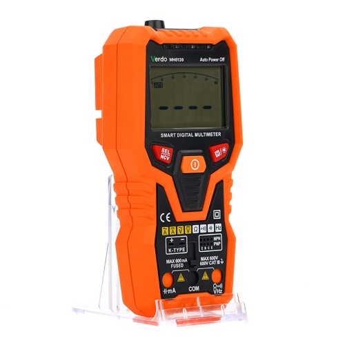 VERDO MH6139 Мультиметр портативный интеллектуальный 0,8%, 6000 отсчетов - внешний вид фото 8 VERDO MH6139 Мультиметр портативный интеллектуальный 0,8%, 6000 отсчетов фотография фото 8