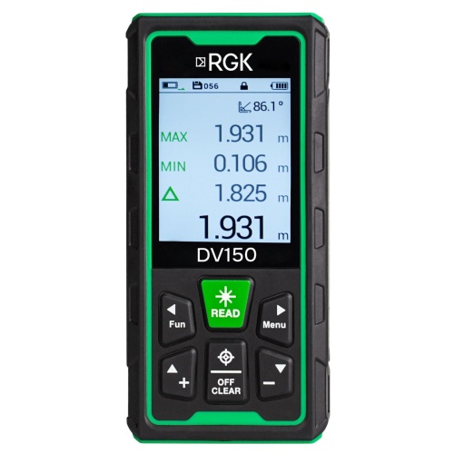 Лазерный дальномер с видоискателем RGK DV150 с калибровкой - внешний вид фото 8 Лазерный дальномер с видоискателем RGK DV150 с калибровкой фотография фото 8