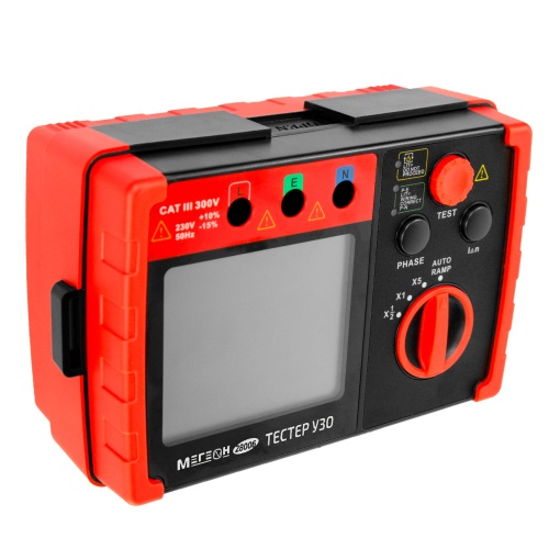 Тестер УЗО МЕГЕОН 28006 - внешний вид фото 4 Тестер УЗО МЕГЕОН 28006 фотография фото 4