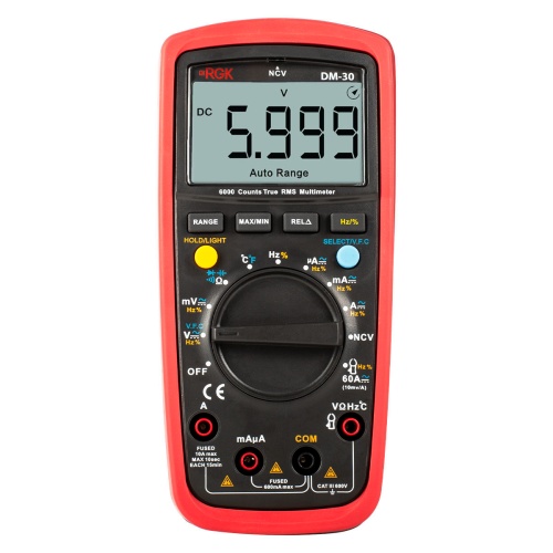 Мультиметр RGK DM-30 с поверкой фотография 