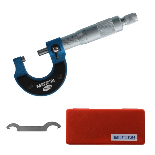 Микрометр механический МЕГЕОН 80600 фотография  фото 10