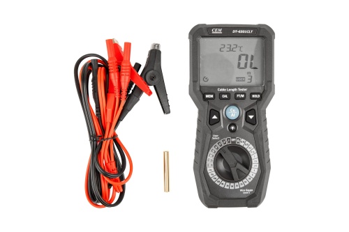 DT-6501CLT Измеритель длины кабеля - внешний вид фото 4 DT-6501CLT Измеритель длины кабеля фотография фото 4