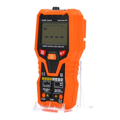 VERDO MH6139 Мультиметр портативный интеллектуальный 0,8%, 6000 отсчетов - внешний вид фото 7 VERDO MH6139 Мультиметр портативный интеллектуальный 0,8%, 6000 отсчетов фотография фото 7