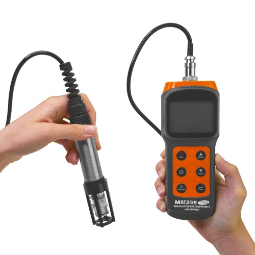 Цифровой измеритель кислорода в воде МЕГЕОН 17350 фотография  фото 20