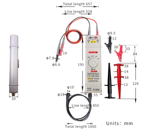 DP-60HS Дифференциальный пробник - внешний вид фото 2 DP-60HS Дифференциальный пробник фотография фото 2