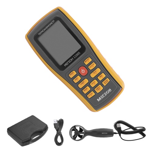 Термоанемометр с выносным датчиком МЕГЕОН 11005 - внешний вид фото 9 Термоанемометр с выносным датчиком МЕГЕОН 11005 фотография фото 9