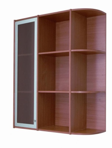 АРМ-1424 Полка настенная угловая трехъярусная фотография 