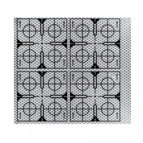 Отражатель пленочный RGK 90*90 мм (4 шт.) - внешний вид Отражатель пленочный RGK 90*90 мм (4 шт.) фотография