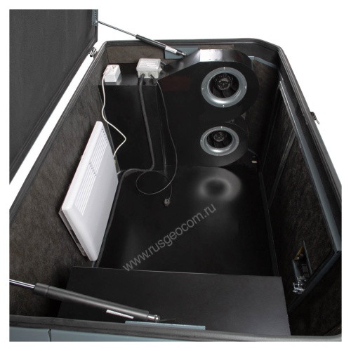 Супертихий зимний кожух для генератора 1400SS RAL 7031 фотография  фото 8