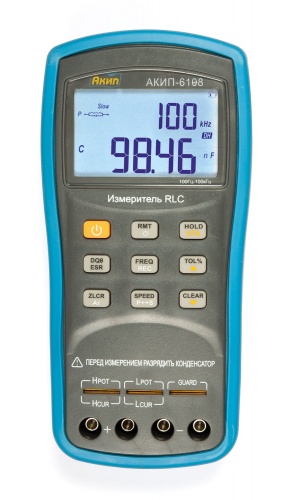 Измеритель RLC АКИП-6108 - внешний вид Измеритель RLC АКИП-6108 фотография