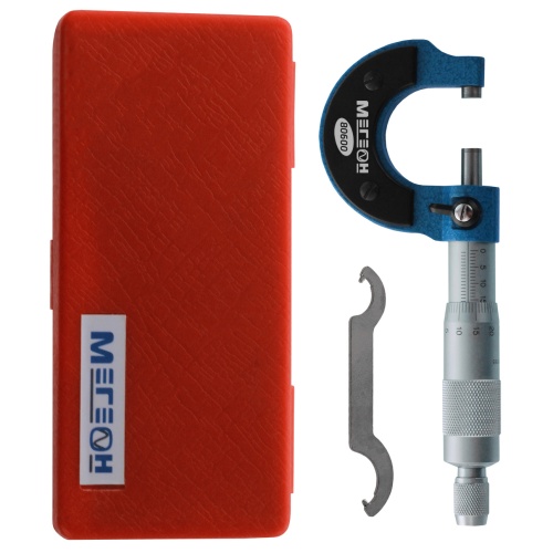 Микрометр механический МЕГЕОН 80600 фотография  фото 9