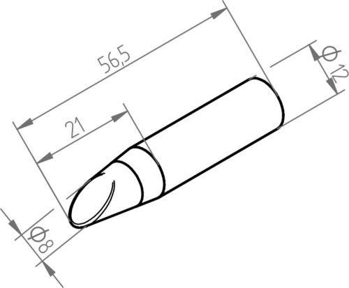 Жало паяльное 0852GD - внешний вид фото 3 Жало паяльное 0852GD фотография  фото 3