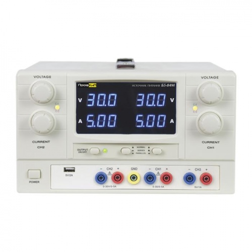 Источник питания ПрофКиП Б5-84М источник питания (3; 0 В … 30 В х2; 0 А … 2 А) - внешний вид Источник питания ПрофКиП Б5-84М источник питания (3; 0 В … 30 В х2; 0 А … 2 А) фотография