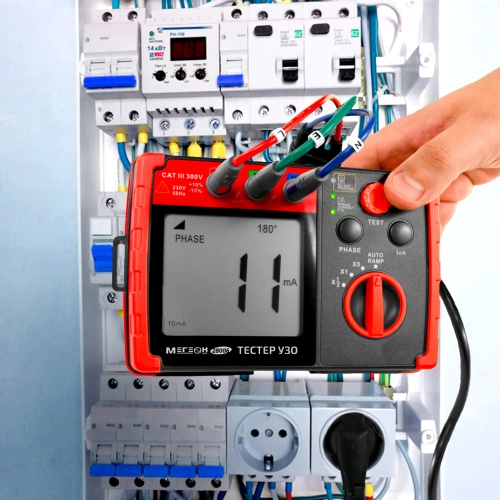 Тестер УЗО МЕГЕОН 28006 - внешний вид фото 11 Тестер УЗО МЕГЕОН 28006 фотография фото 11