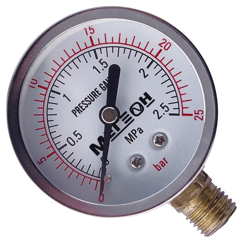 Манометр для опрессовочного насоса МЕГЕОН 98025М - внешний вид фото 3 Манометр для опрессовочного насоса МЕГЕОН 98025М фотография фото 3