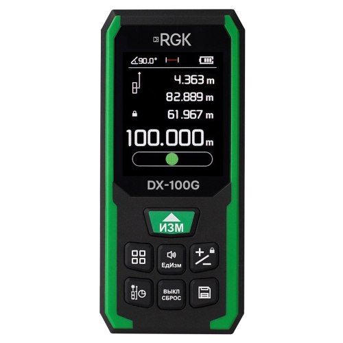 Лазерный дальномер RGK DX-100G фотография 