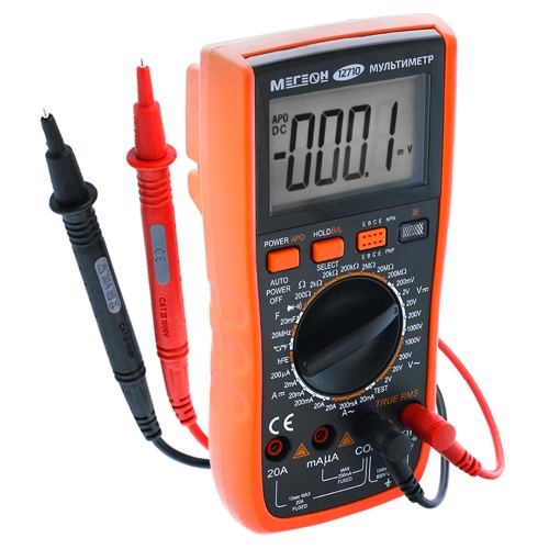 Мультиметр МЕГЕОН 12710 - внешний вид фото 4 Мультиметр МЕГЕОН 12710 фотография  фото 4