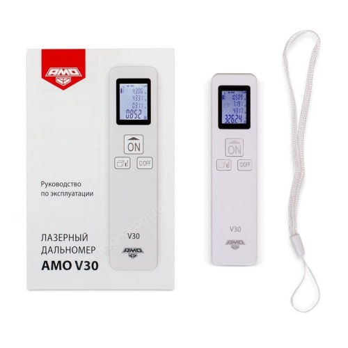 Лазерный дальномер AMO V30 с калибровкой - внешний вид фото 5 Лазерный дальномер AMO V30 с калибровкой фотография фото 5