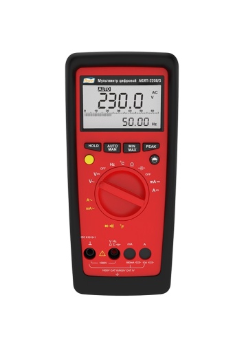Мультиметр АКИП-2208/3 - внешний вид Мультиметр АКИП-2208/3 Мультиметр цифровой фотография