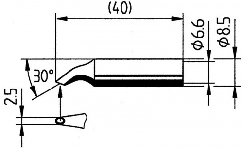 Жало паяльное 832HD (0832HD) фотография  фото 3
