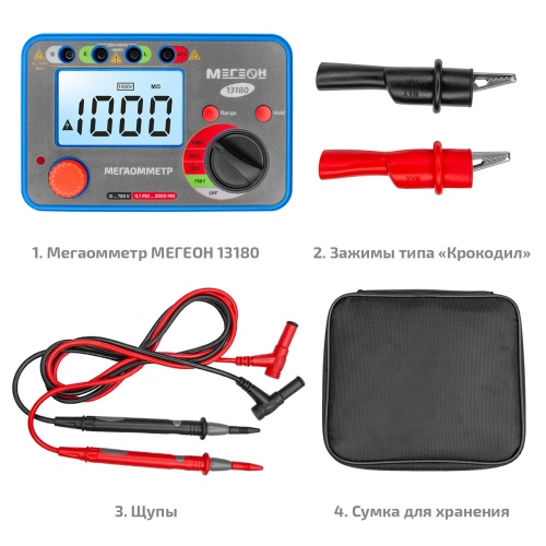 Мегаомметр МЕГЕОН 13180 фотография  фото 12