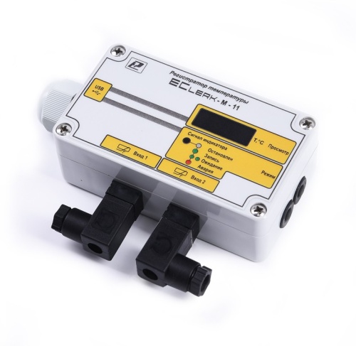 EClerk-M-2Pt-HP Измеритель-регистратор температуры