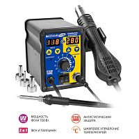 Паяльная станция 2 в 1 МЕГЕОН 00386