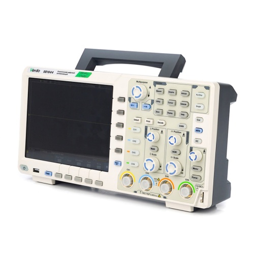 VERDO SB1644 Осциллограф цифровой 4 канала, 100 МГц, 1 Гвыб/с фотография  фото 6