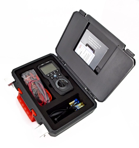 DT-6505 тестер изоляции и микроомметр высокого разрешения с функцией мультиметра TRMS фотография  фото 5