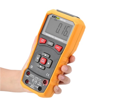 ПрофКиП КМ-707 калибратор-мультиметр - внешний вид фото 4 ПрофКиП КМ-707 калибратор-мультиметр фотография фото 4