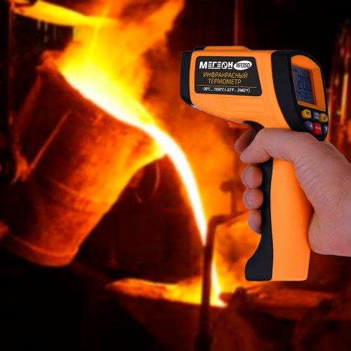 Бесконтактный термометр (пирометр) МЕГЕОН 161350 - внешний вид фото 10 Бесконтактный термометр (пирометр) МЕГЕОН 161350 фотография фото 10