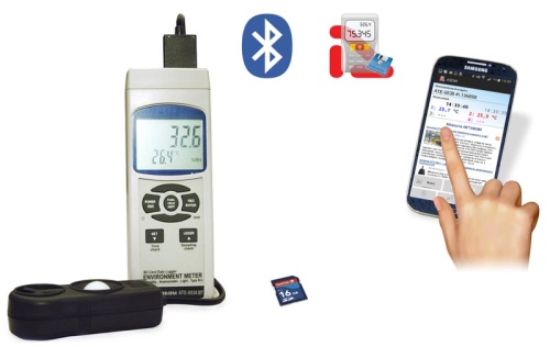 АТЕ-9538BT Универсальный измеритель-регистратор АТЕ-9538 с Bluetooth интерфейсом фотография  фото 5