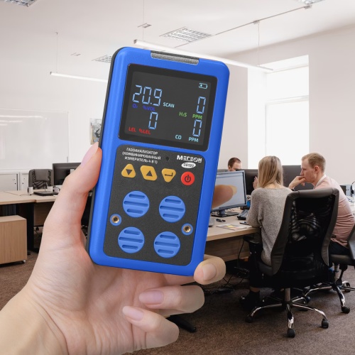 Газоанализатор (комбинированный измеритель 4 в 1) МЕГЕОН 08180 фотография  фото 14