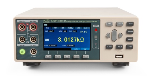 Измеритель сопротивления АКИП-6303 фотография  фото 2