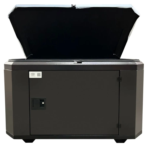 Супертихий зимний кожух для генератора 1400SS RAL 8019 фотография  фото 8