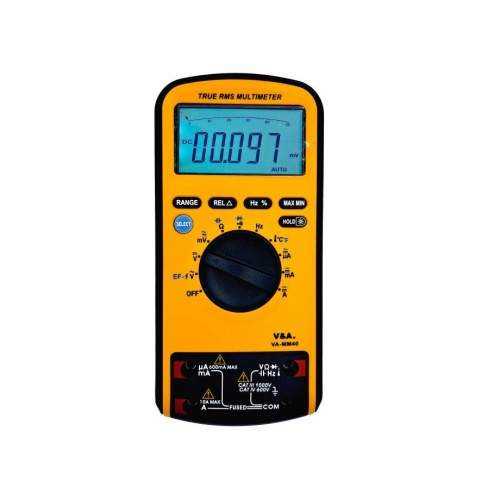 Мультиметр цифровой с повышенной защитой                                           VA-MM40 (ГосРеестр) фотография 