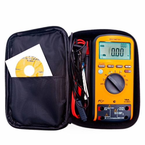 Мультиметр цифровой с повышенной защитой VA-MM42 (ГосРеестр) - внешний вид фото 4 Мультиметр цифровой с повышенной защитой VA-MM42 (ГосРеестр) фотография фото 4