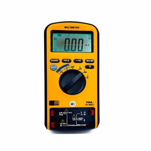 Мультиметр цифровой с повышенной защитой                                        VA-MM41 (ГосРеестр) фотография 