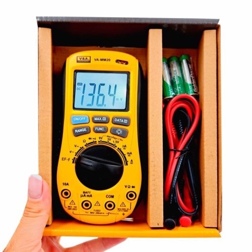 Мультиметр цифровой VA-MM20 (ГосРеестр) фотография  фото 3
