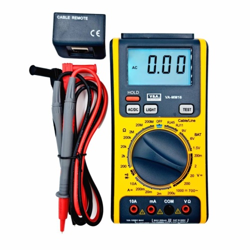 Мультиметр цифровой VA-MM16 (ГосРеестр) фотография  фото 2