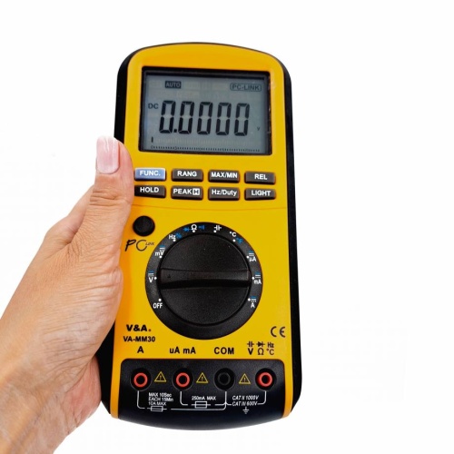 Мультиметр цифровой VA-MM30 (ГосРеестр) - внешний вид фото 3 Мультиметр цифровой VA-MM30 (ГосРеестр) фотография фото 3