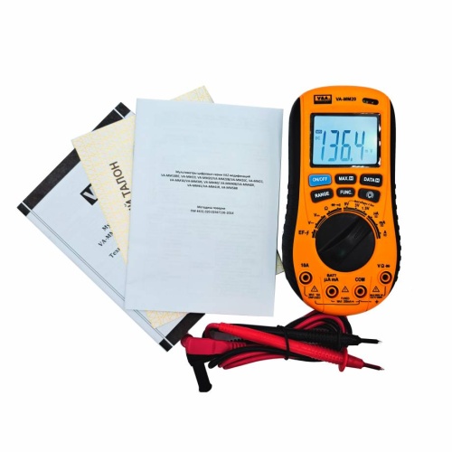 Мультиметр цифровой VA-MM20 (ГосРеестр) фотография  фото 4