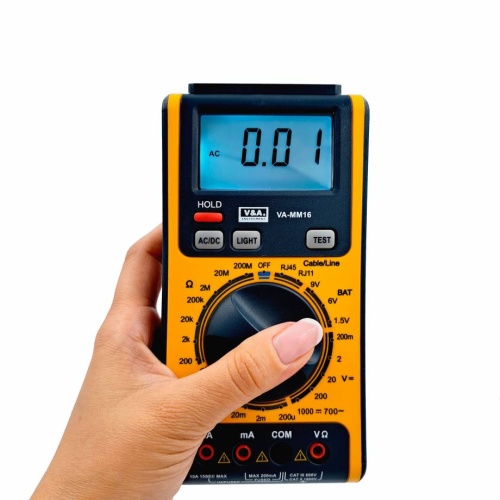 Мультиметр цифровой VA-MM16 (ГосРеестр) фотография  фото 5